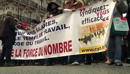Protestas en toda Francia contra la reforma laboral