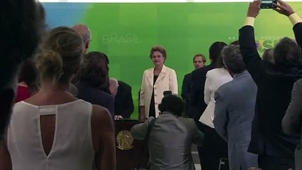 Lula asume como jefe de gabinete de Dilma Rousseff