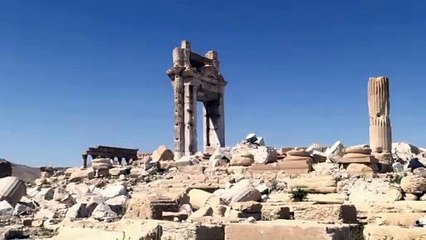 La ciudad de Palmira, antes y después del EI