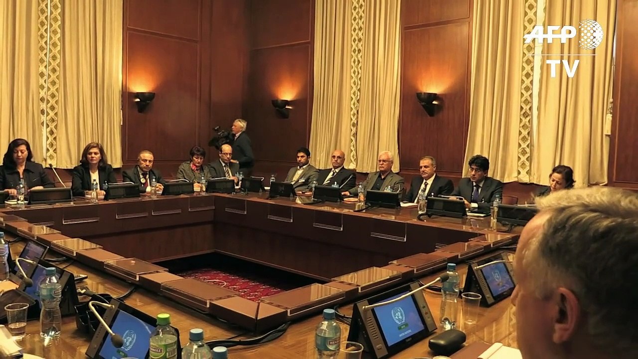 Inician negociaciones de paz para Siria