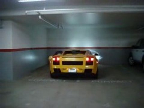 Lamborghini Gallardo petites flammes