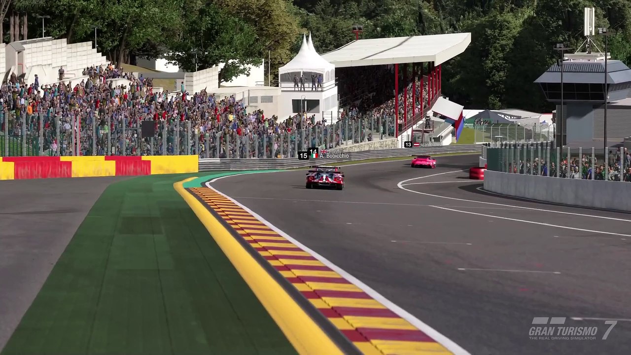 Gran Turismo 7 | Replay Daily Race B | Ford GT Race Car '18 | Circuit De Spa-Francorchamps