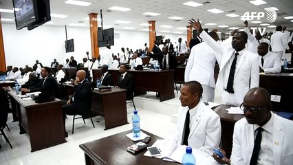 Parlamento haitiano elige un presidente interino