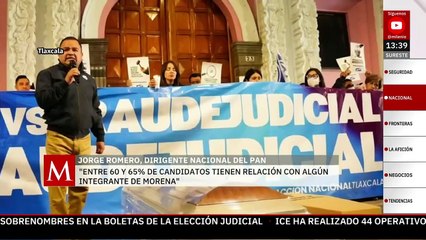 Al menos 65% de postulados en elección judicial tienen relación con Morena: Jorge Romero