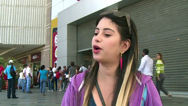 Apagón en centros comerciales de Venezuela
