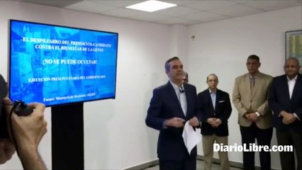 Abinader presenta cifras