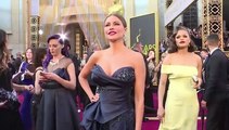 Estrellas pasean su glamour en la alfombra roja de los Óscar