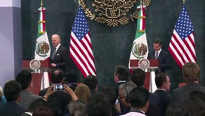 Biden cuestionó ante mexicanos retórica de Trump