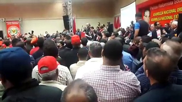 Asamblea del Prsc que encabeza Ito Bisonó