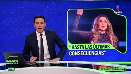 Alicia Villarreal publicó un comunicado sobre la denuncia que presentó contra su esposo