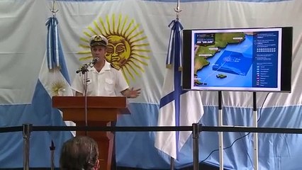 Submarino argentino: "Como buscar un cigarrillo en una cancha de fútbol"