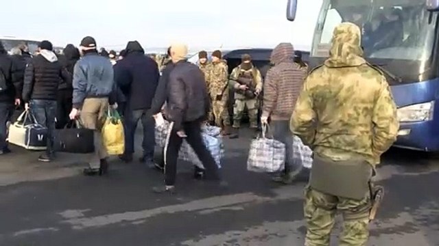 Canje de prisioneros sin precedentes entre Ucrania y separatistas prorrusos