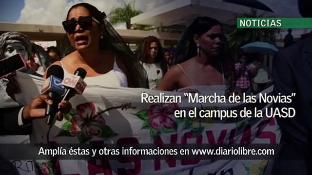 Realizan “Marcha de las Novias” para sensibilizar sobre la violencia de género
