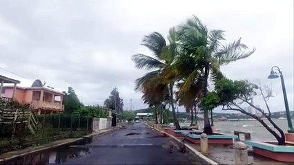 Irma golpea San Martín y se encamina hacia Puerto Rico