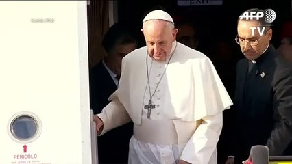 El papa llega a Colombia para apoyar su “camino de paz”