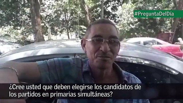#PreguntaDelDía | ¿Cree usted que deben elegirse los candidatos de los partidos en primarias simultáneas?