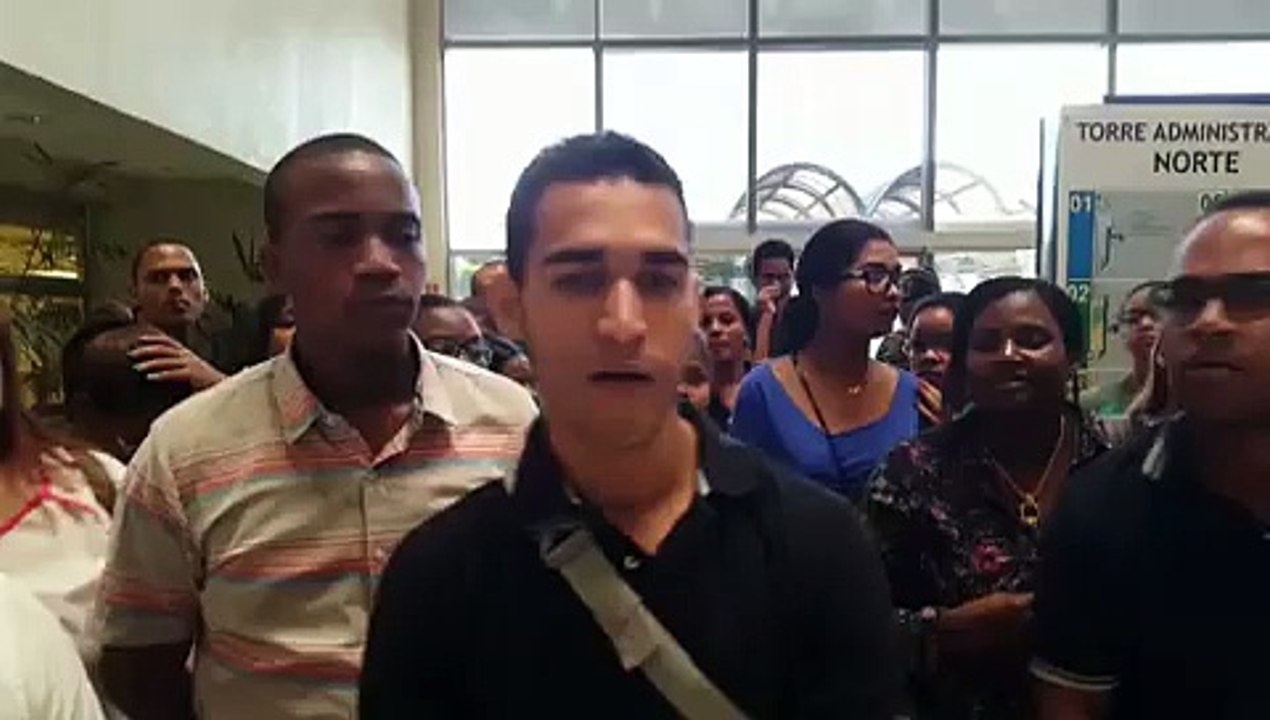 Estudiantes de medicina de la UASD