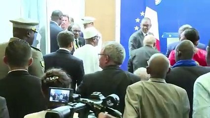 Macron da el apoyo de Francia a fuerza antiyihadista en el Sahel