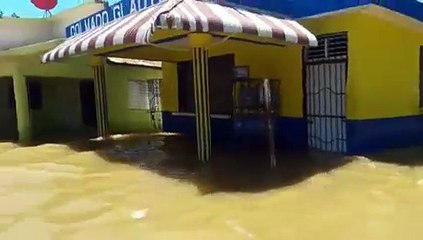 Inundaciones en Montecristi