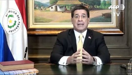 Cartes propone mesa de diálogo por conflicto en Paraguay