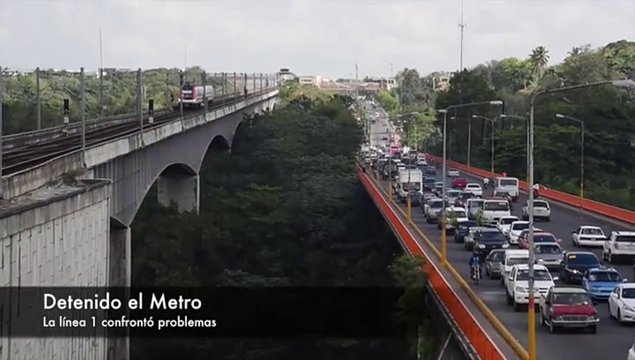 Detenido el Metro