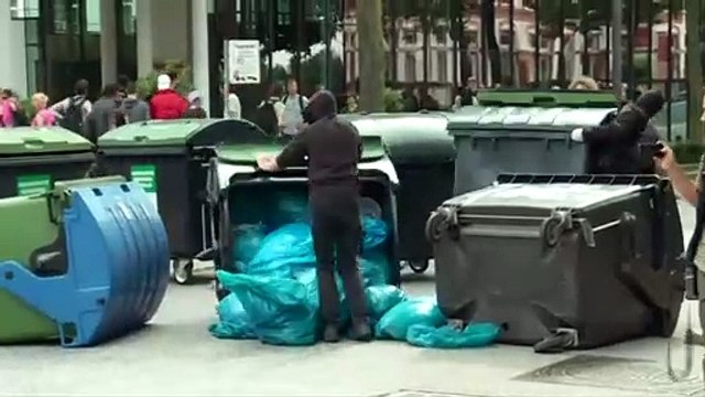 Violentas manifestaciones anti-G20 en Hamburgo