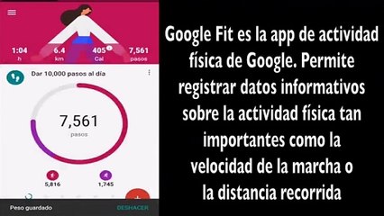Google fit para ponerte en forma