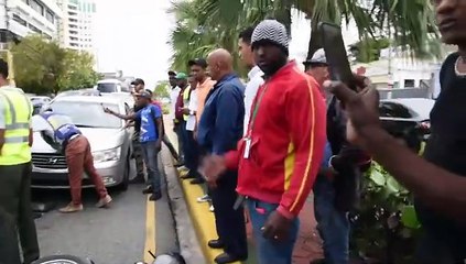 Agentes de AMET protagonizan incidente con motoconcho