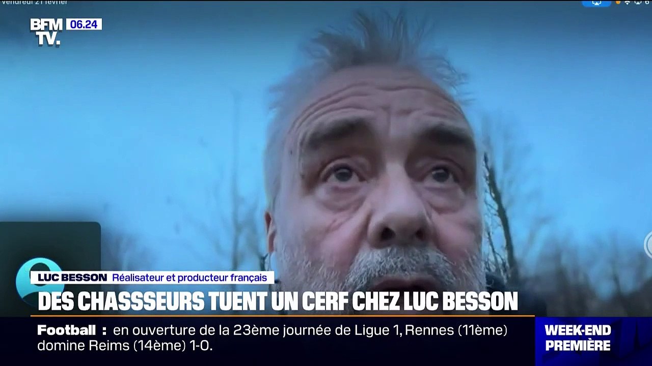 Des chasseurs tuent un cerf chez Luc Besson, le réalisateur annonce porter plainte