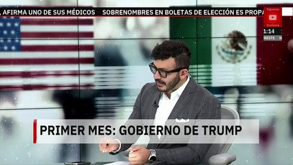 ¿Qué se vio durante el primer mes de gobierno de Donald Trump? | Mesa de debate internacional