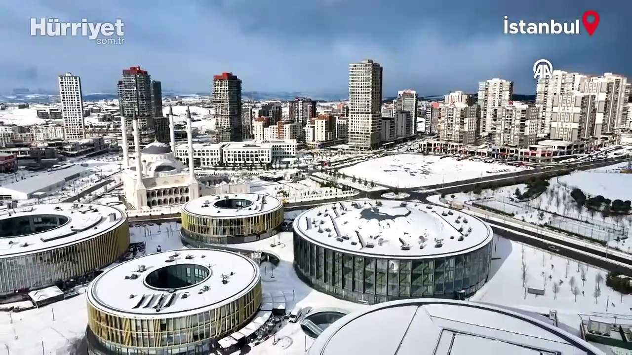 İstanbul’da kar yağışı bazı ilçelerde devam ediyor