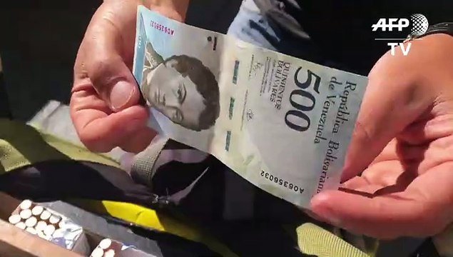 Venezolanos ya tienen sus nuevos billetes