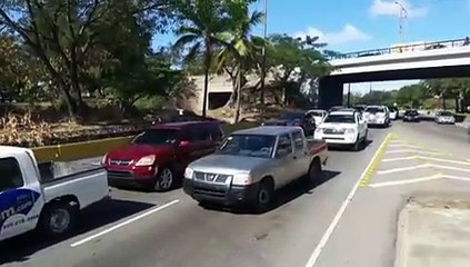 Tapon en Las Américas