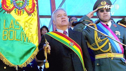 Expresidente de Bolivia Sánchez de Lozada a juicio en EEUU por masacre de 2003