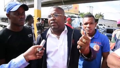 Javier Ureña Presidente de la Asociación de Buhoneros de Santo Domingo Norte