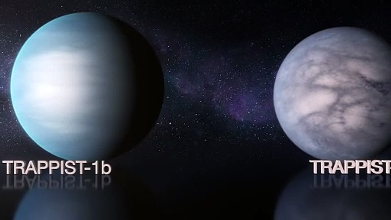 Desfile de planetas: los siete planetas de TRAPPIST-1