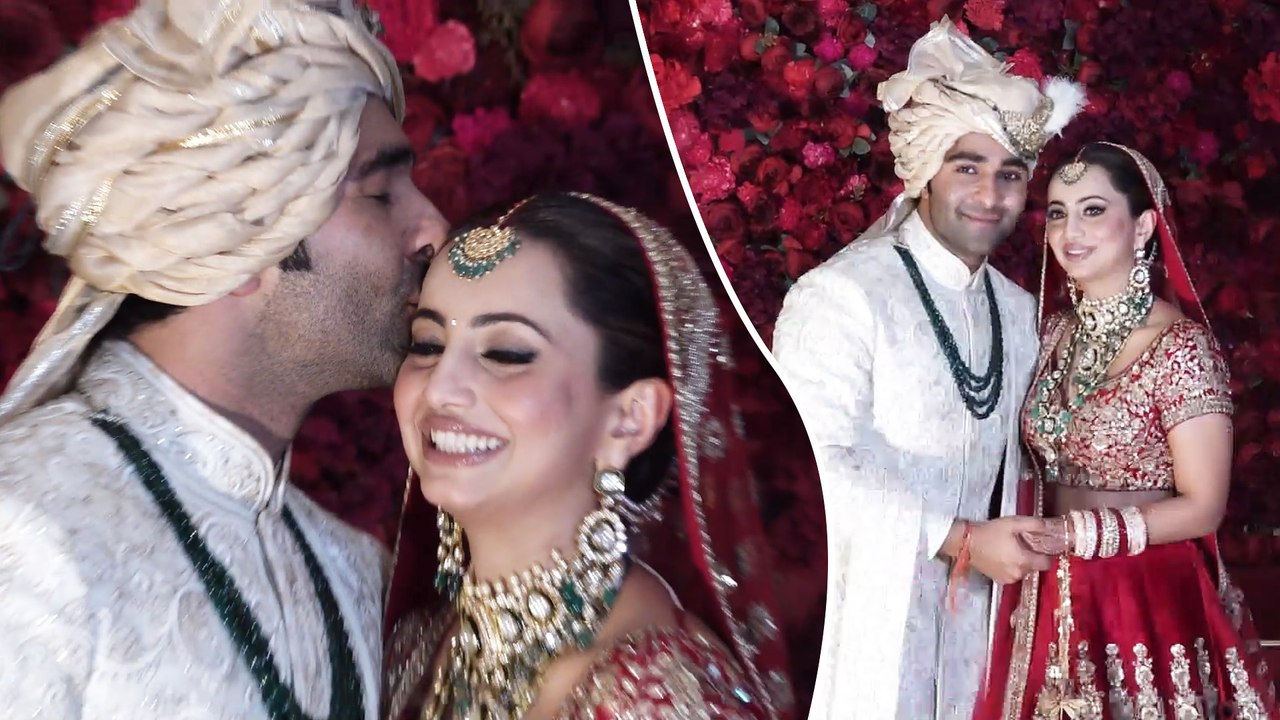 Aadar Jain और Alekha Advani शादी के बंधन में बं...