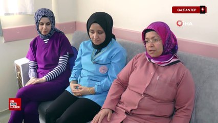 Gaziantep'te hasta ve yakınlarının morali manevi destek ile yükseliyor