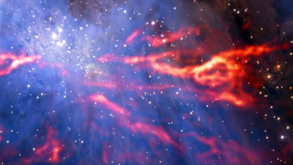 Recorriendo la vista de ALMA de la Nebulosa de Orión