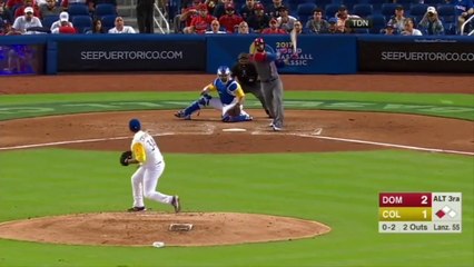 #TBT: Dominicana derrota a  Colombia y avanza en el Clásico Mundial de Béisbol 2017