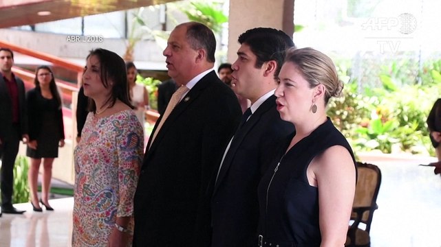 Carlos Alvarado asume la presidencia de Costa Rica con grandes retos