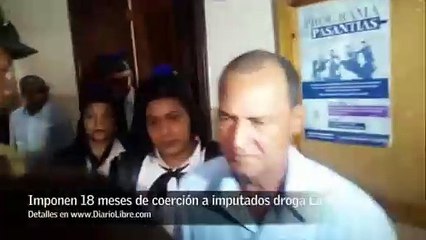 Imponen 18 meses de coerción a imputados por decomiso de droga en La Romana
