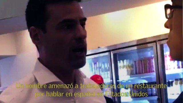 Un Hombre Amenazó A Empleados En Estados Unidos Por Hablar Español