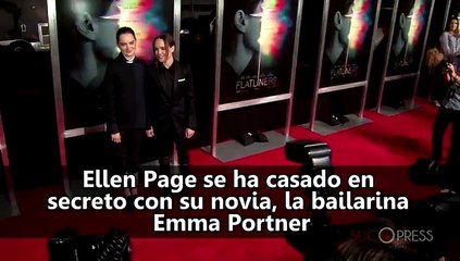 Ellen Page, casada en secreto con su novia bailarina