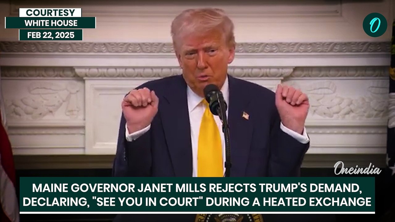 Trump Threatens Governor: 'SEE YOU IN COURT' Explosive Clash on Trans Sports Ban Shakes White House