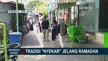 Warga Surabaya Ceritakan Tradisi 'Nyekar' Keluarga dan Kerabat untuk Sambut Bulan Suci Ramadan