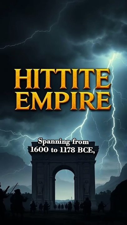 Hittite Empire the Bronze Age Titans-1600–1178 BCE