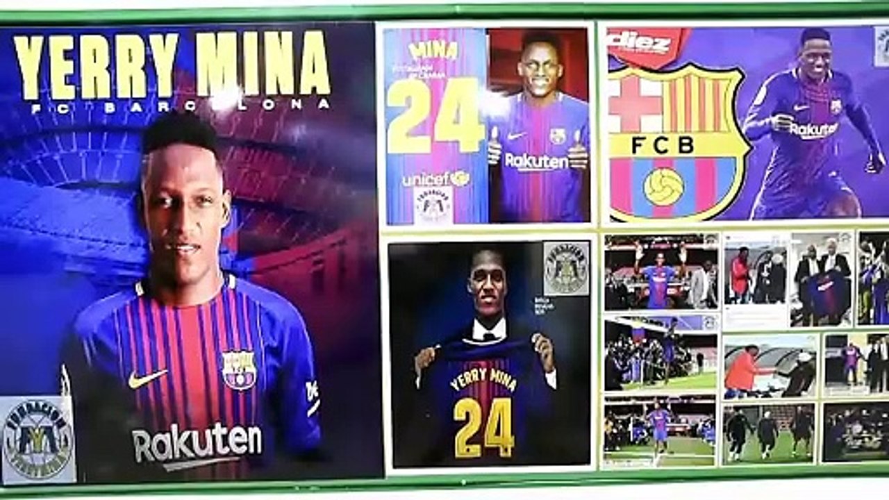 Yerry Mina y sus origenes