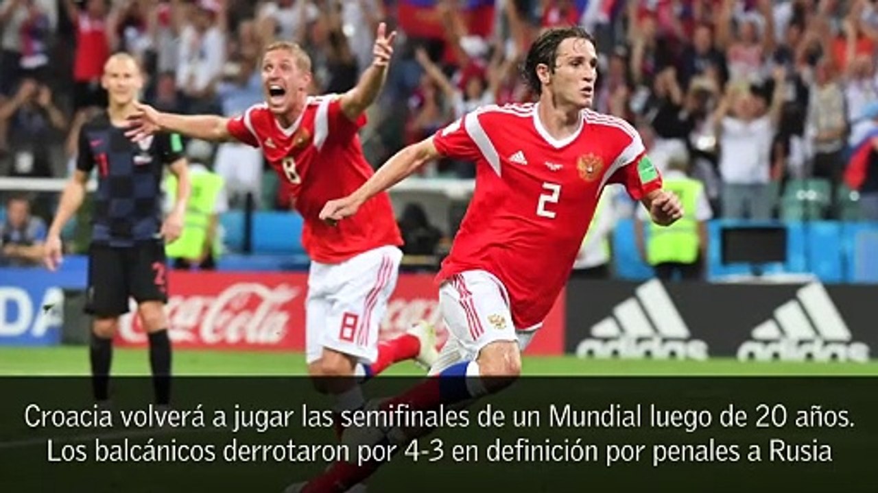 Resumen De Partidos: Suecia-Inglaterra y Croacia-Rusia