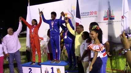 Juegos Nacionales, 100 metros masculino y femenino